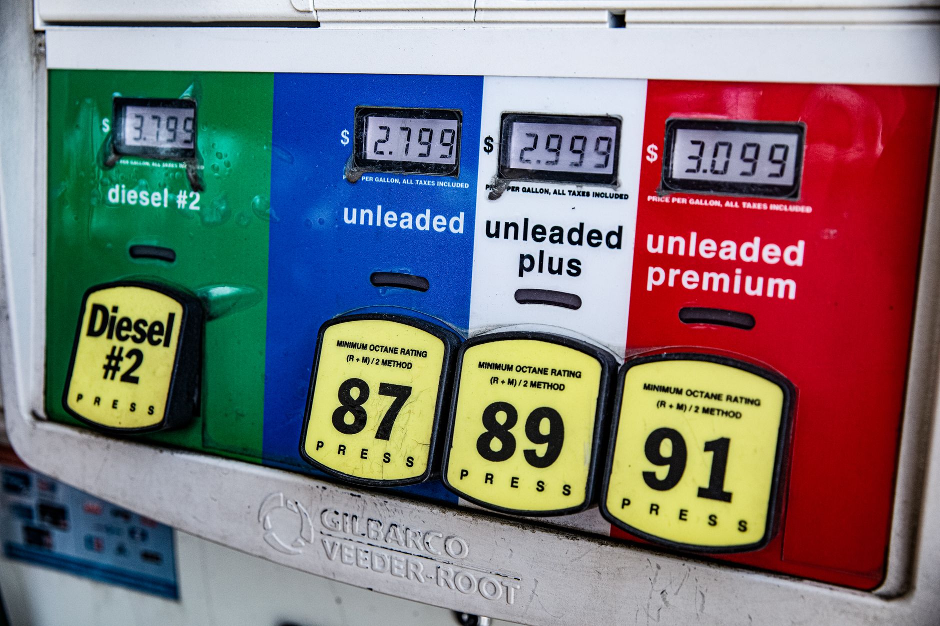 oil prices fall